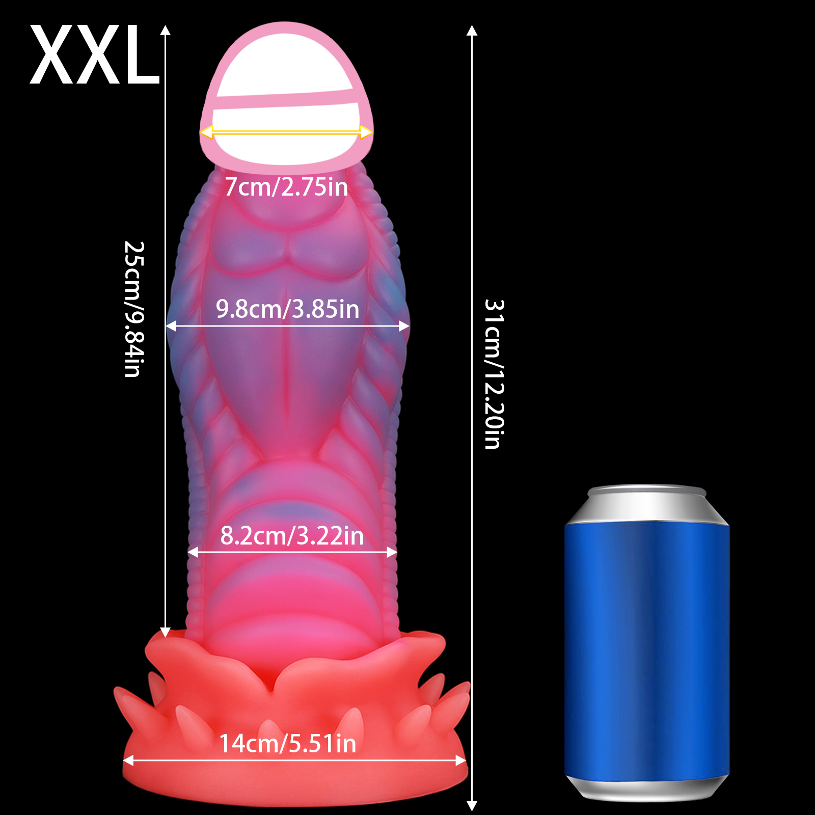 Huge Xxl Anal Plug Silicone Bi - Monstera Adansonii 评论和价格