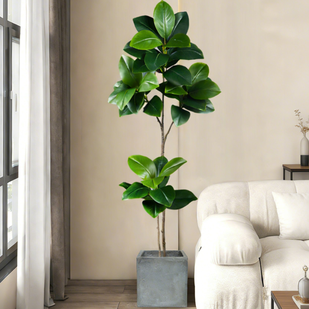 74-140cm Artificial Rubber Tre - Ficus Lyrata Tree 评论和价格