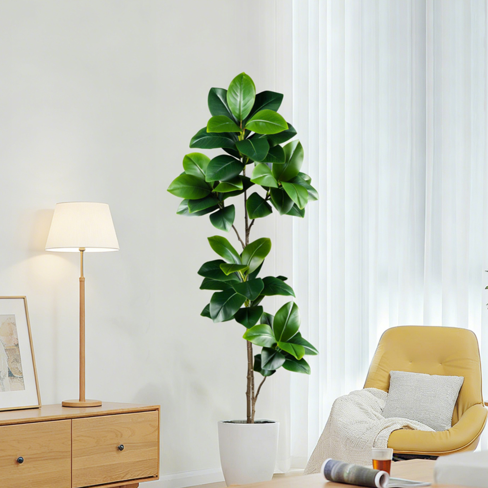 74-140cm Artificial Rubber Tre - Ficus Lyrata Tree 评论和价格