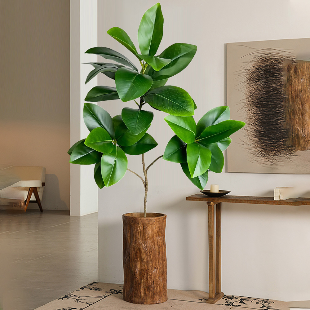 74-140cm Artificial Rubber Tre - Ficus Lyrata Tree 评论和价格