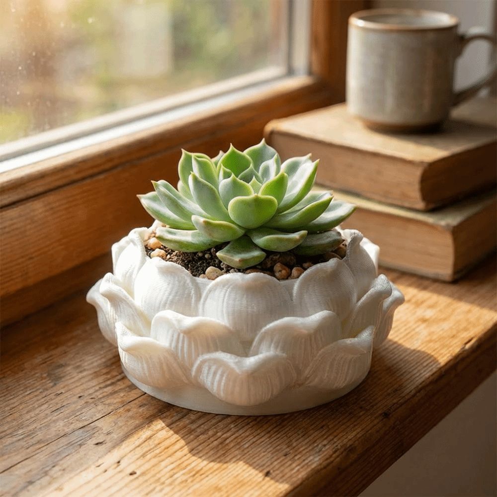 Lotus Shaped Succulent Plant P - Echeveria Succulent 评论和价格