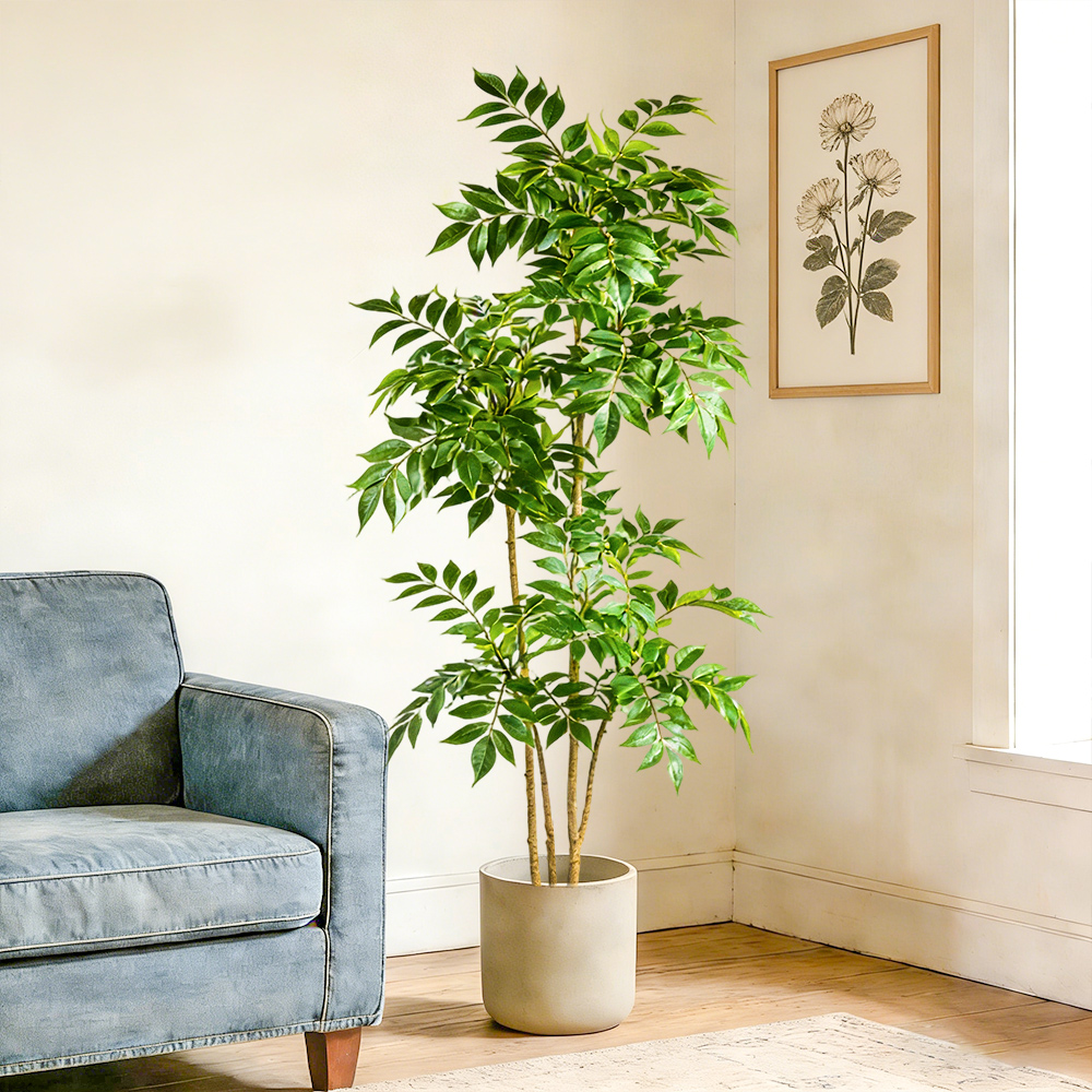 76-140cm Artificial Rubber Tre - Ficus Lyrata Tree 评论和价格