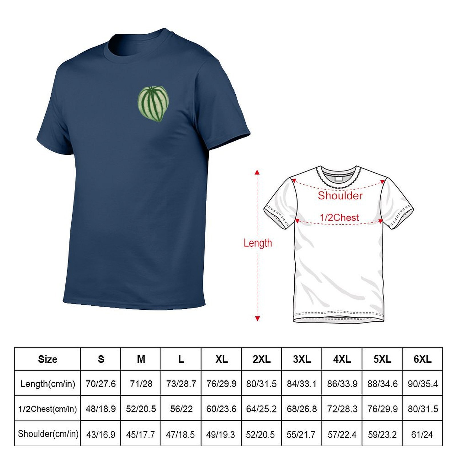 Peperomia Watermelon T-Shirt M - Peperomia Watermelon 评论和价格