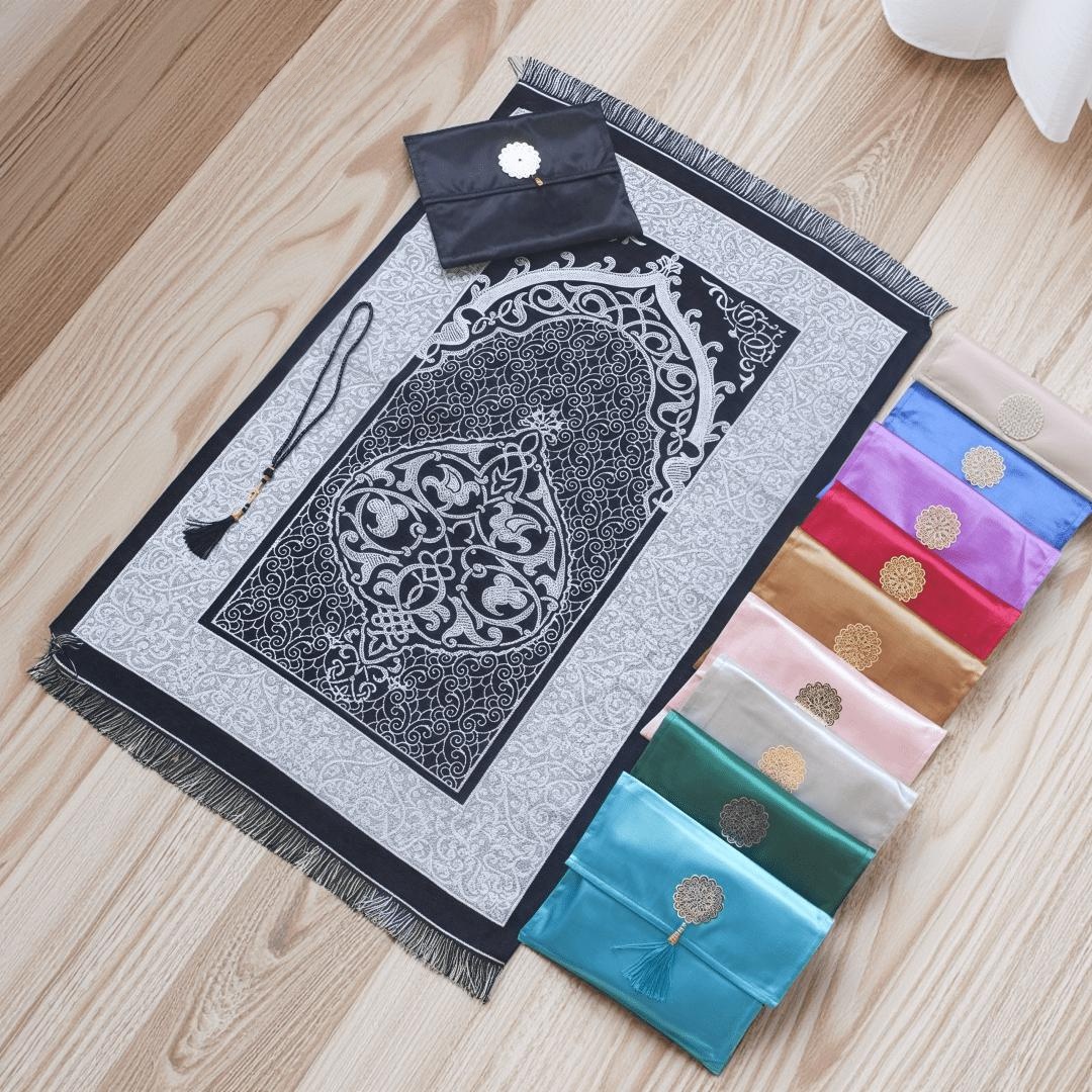 3pcs/set Muslim Prayer Mat Set - Maranta Prayer Plant 评论和价格